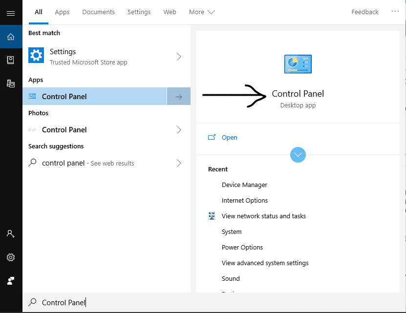 Check System Power Settings
