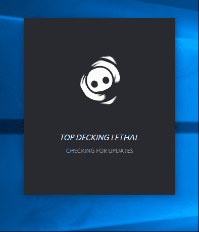 Discord App Checking for Update