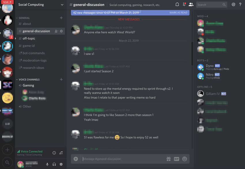 Discord Interface