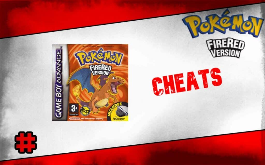 Pokemon Fire Red Cheats