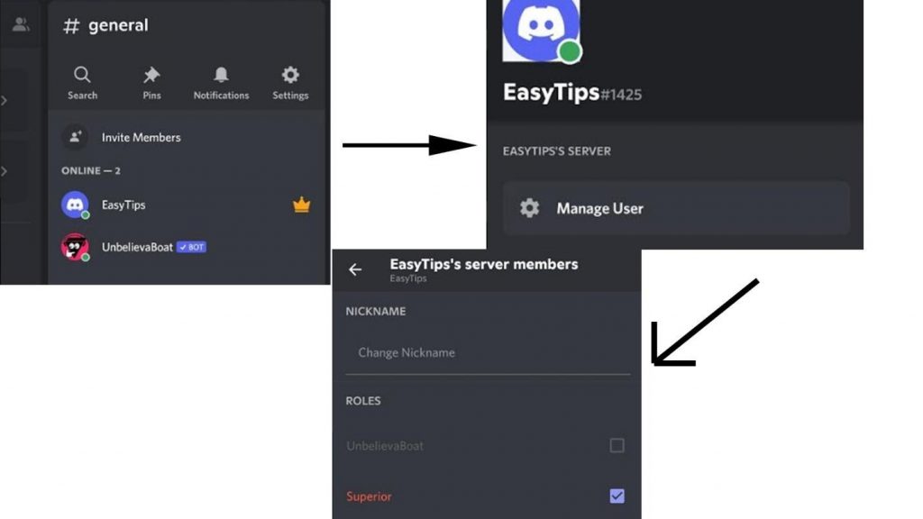 select your new role