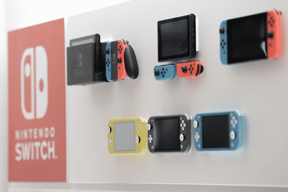 Nintendo Switch Pro In a Wall