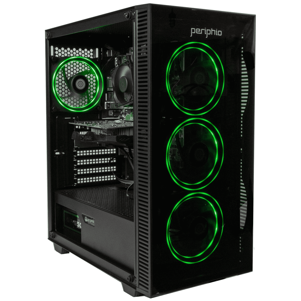 Periphio Green Gaming PC