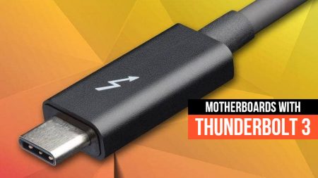 motherboards with thunderbolt 3