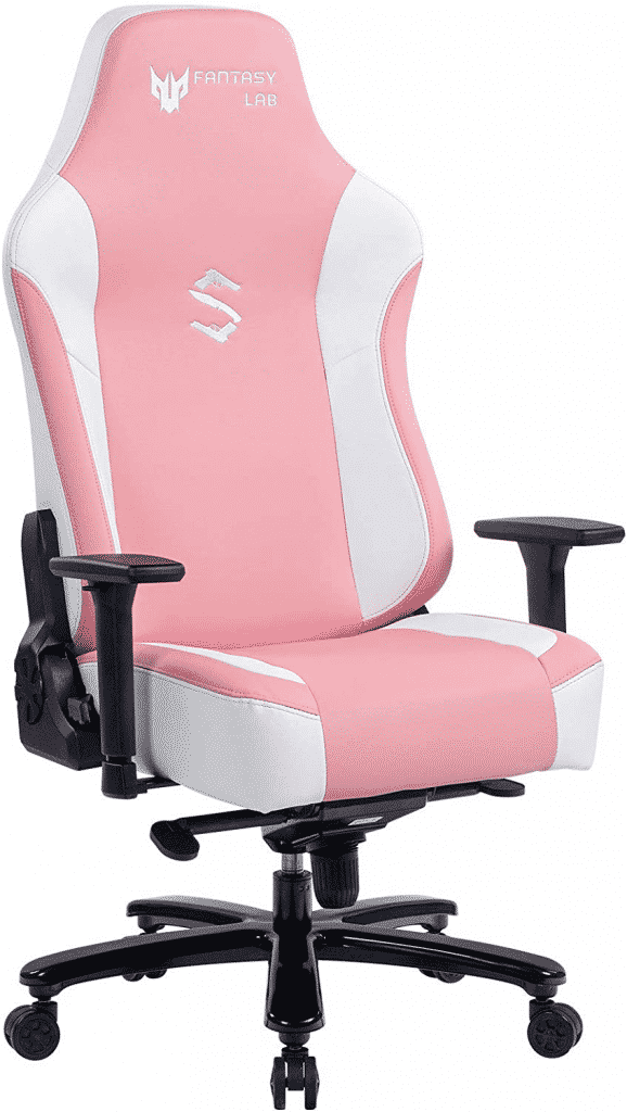 FANTASYLAB Pink Gaming Chair