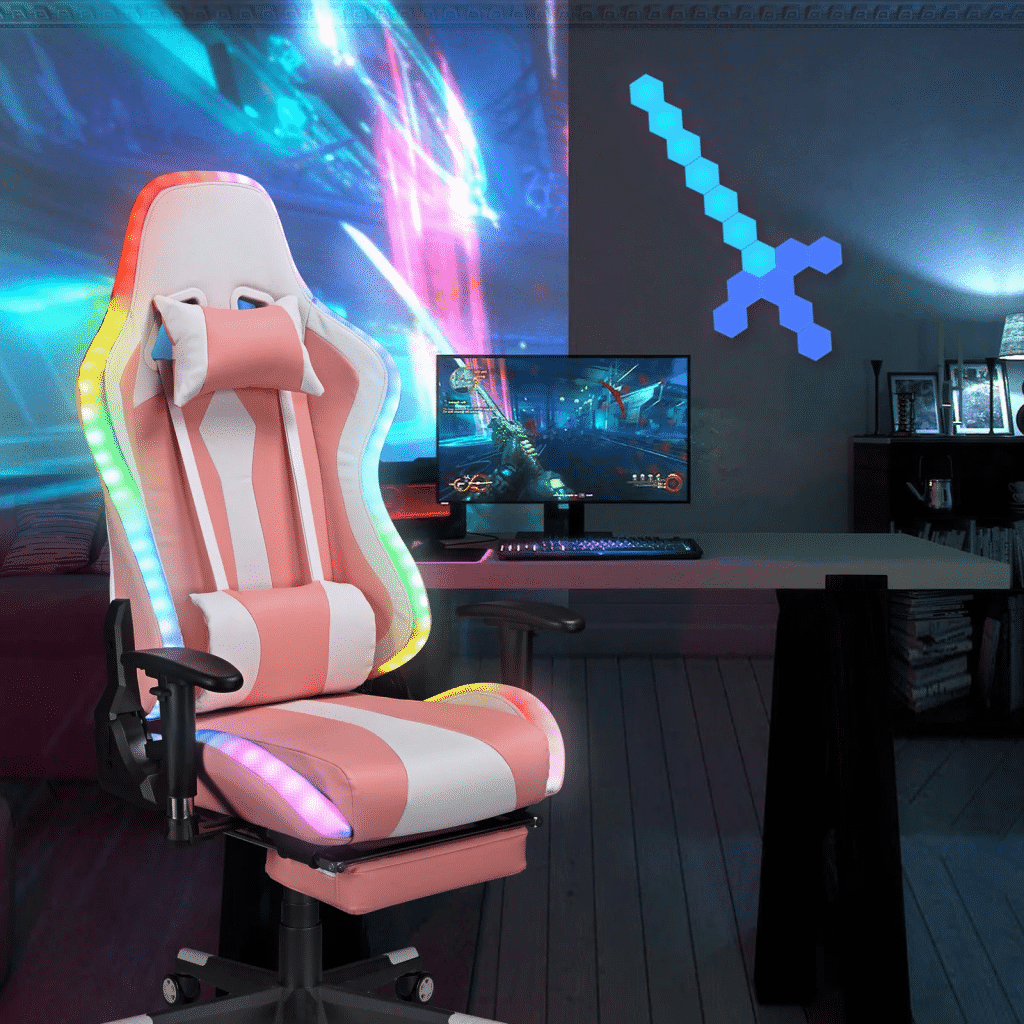 Racing Gaming Chair with RGB