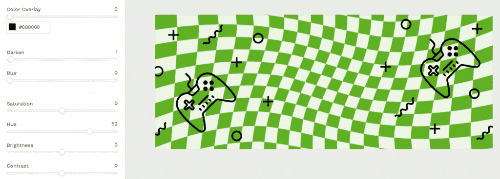 Effect option in Snappa