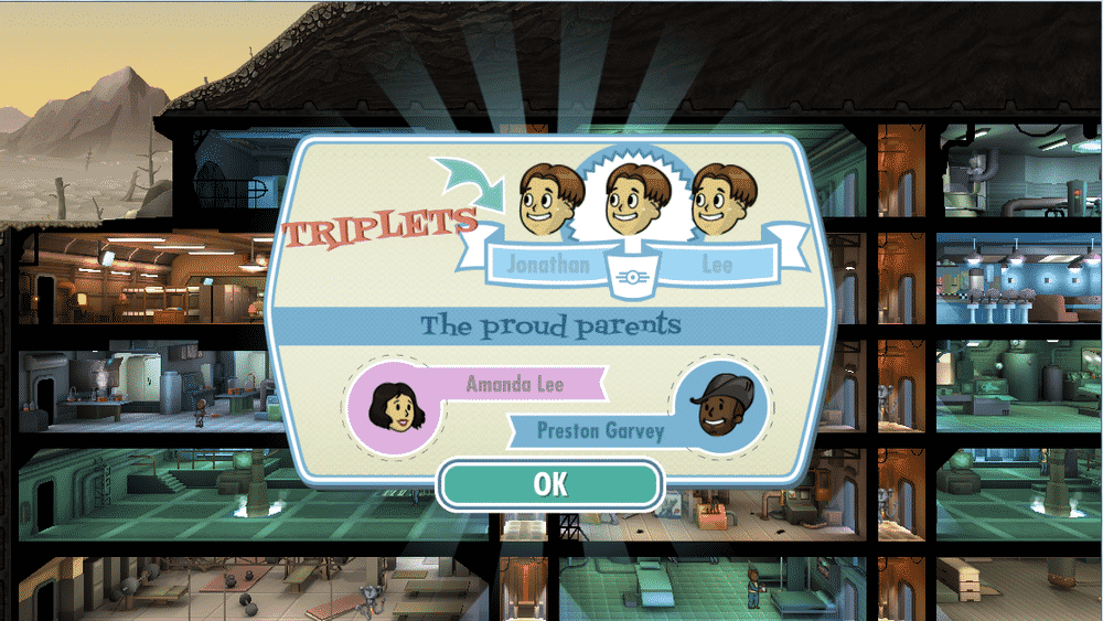 The Parents in Fallout Shelter