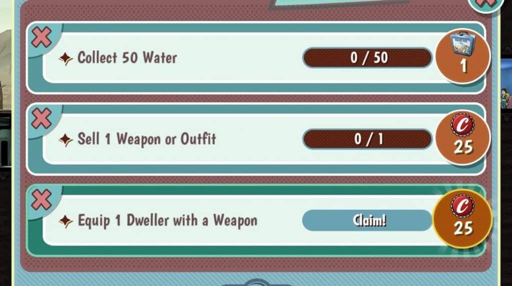 Claim Lunchboxes and Money