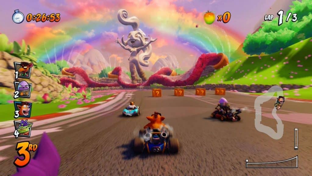 Crash Team Racing Nitro gameplay