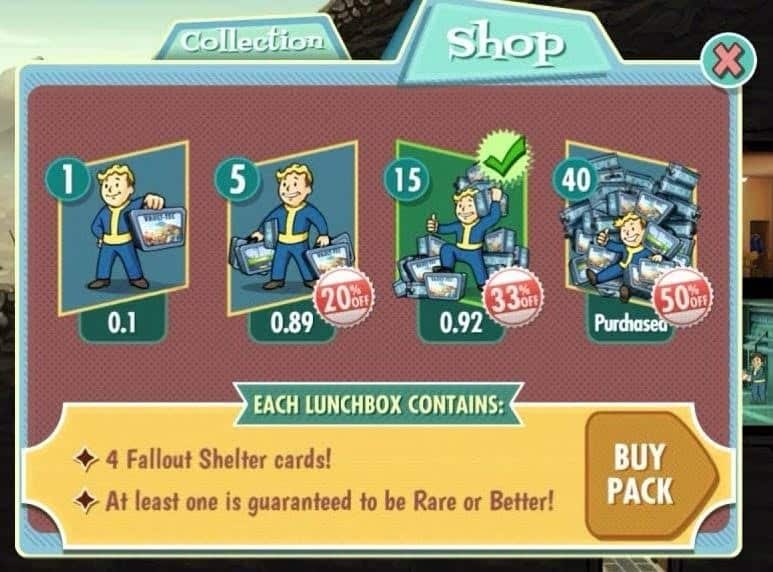 Fallout Shelter lunch boxes