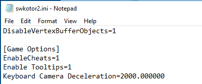 How To Enable Cheats in Steam Kotor 2