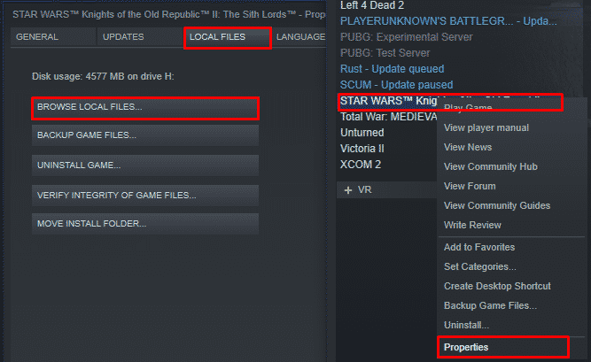 Kotor Console Commands