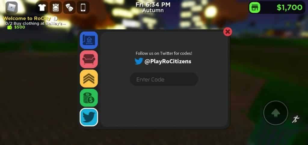 Redeem RoCitizens Codes