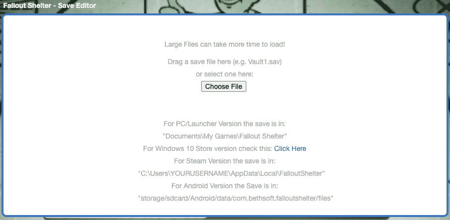 Upload Your Save File