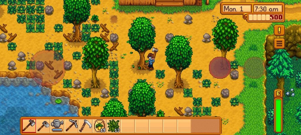 Chop down some trees with the Axe