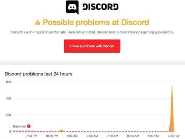 Discord Is Down