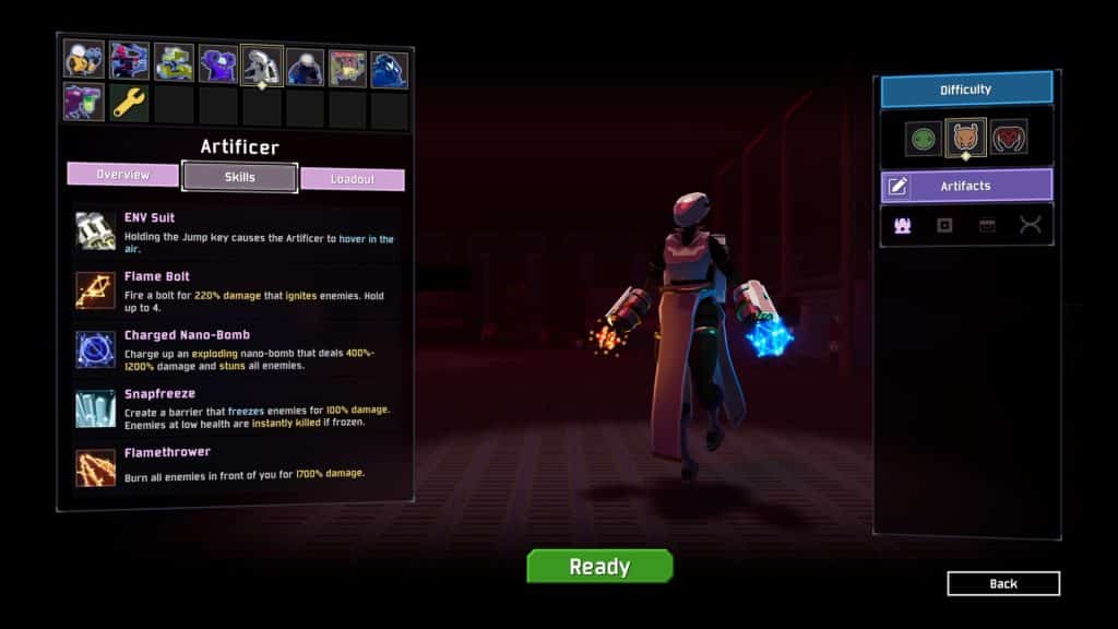 ENV Suit - Artificer’s Passive Skill