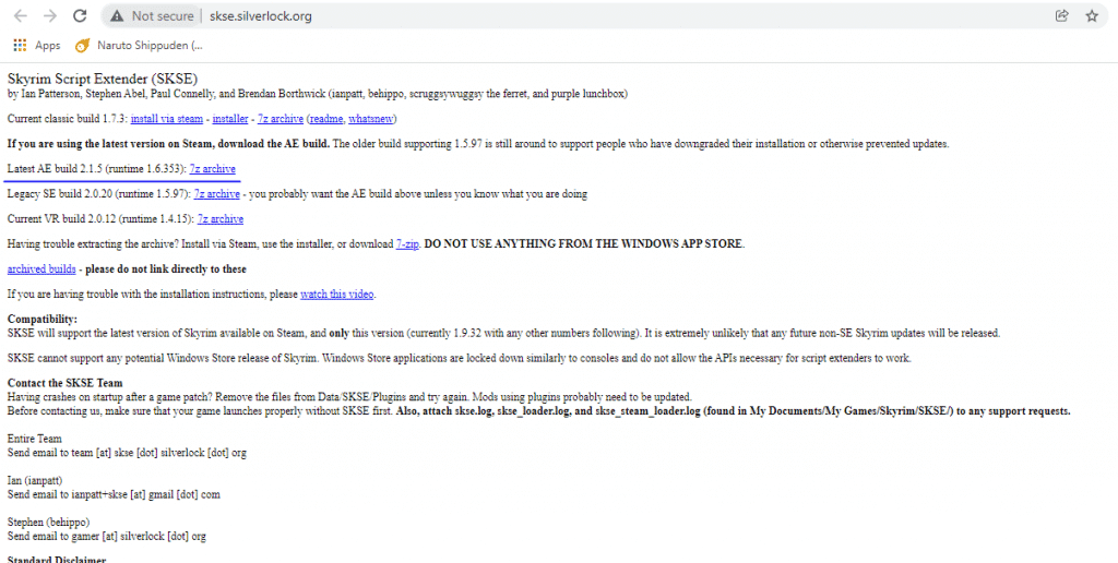 Find Latest AE build