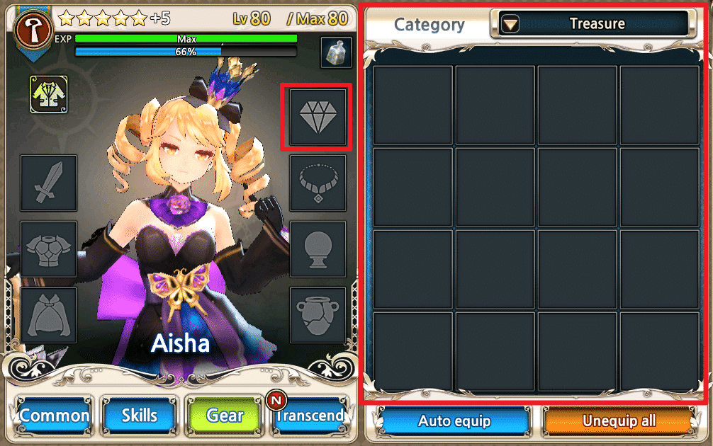 King's Raid Aisha Build