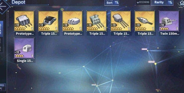 Light Cruiser Guns Tier List