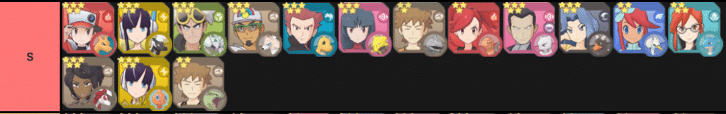 Pokemon Masters EX S Tier List