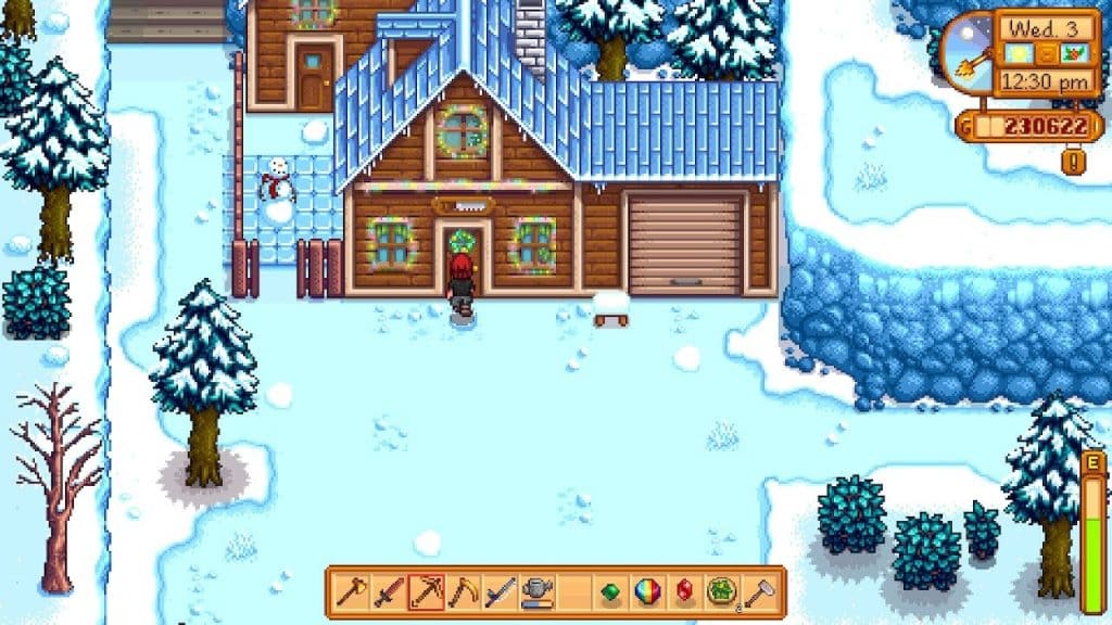 Robin’s house up north of the Town