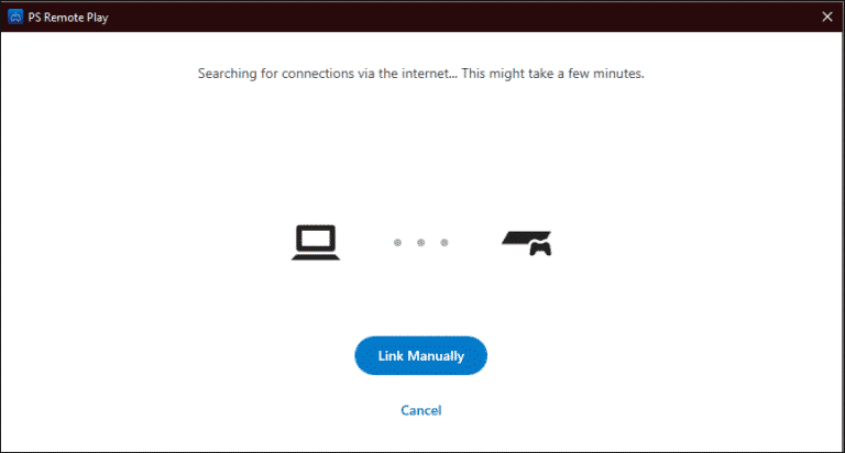 Sync PS4 with Remote Play.