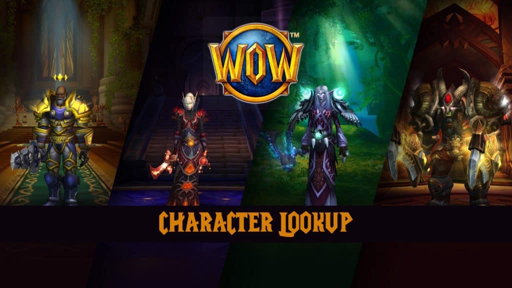 WoW Character Lookup