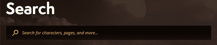 WoW Characters Search