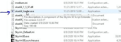 find the skse64_loader.exe