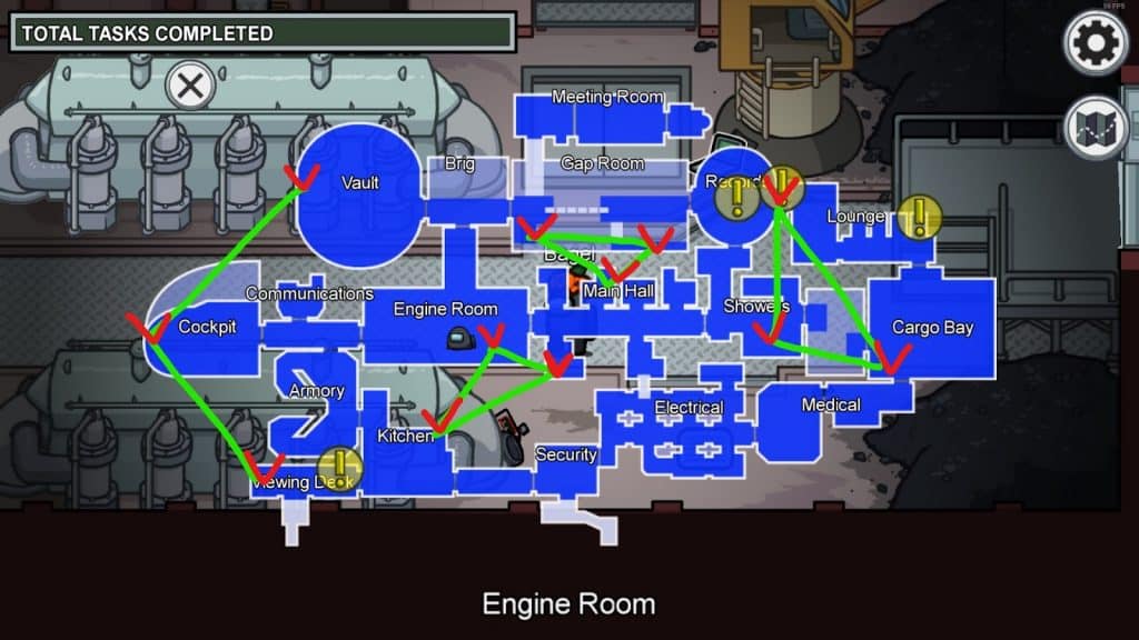 Among Us map Airship