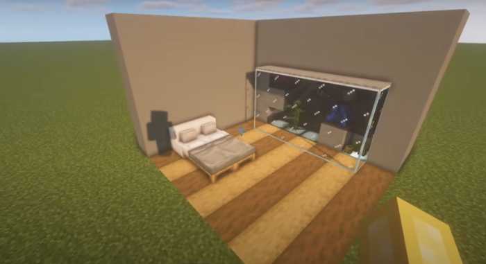 Aquarium Bedroom Minecraft
