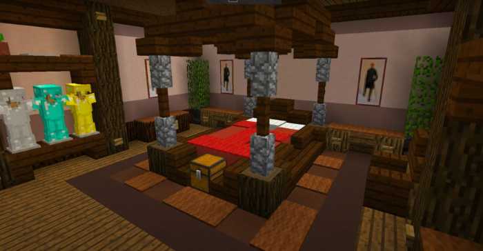 Castle Bedroom Minecraft