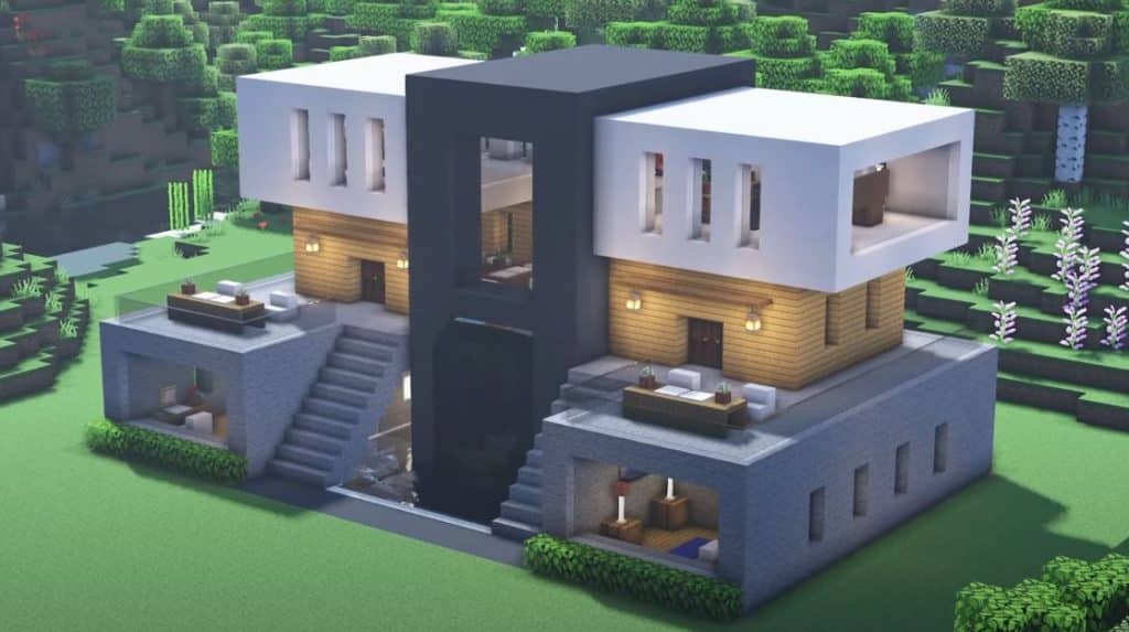 Concrete Modern Mansion