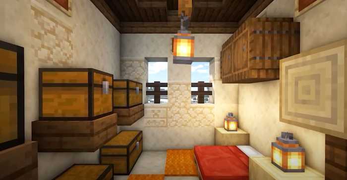 Desert Bedroom Minecraft