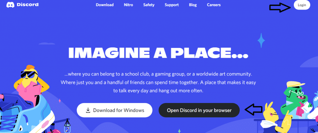 Discord Canary website