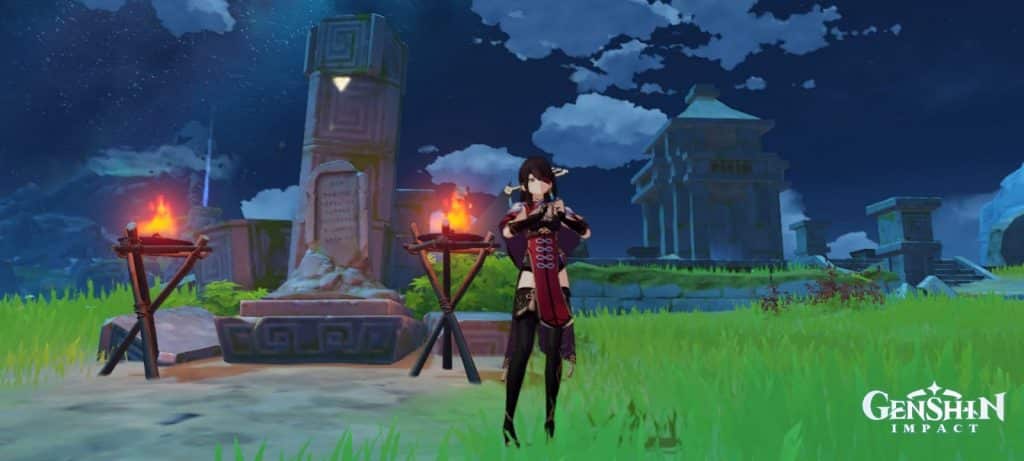 First Stone Tablet next to Soraya