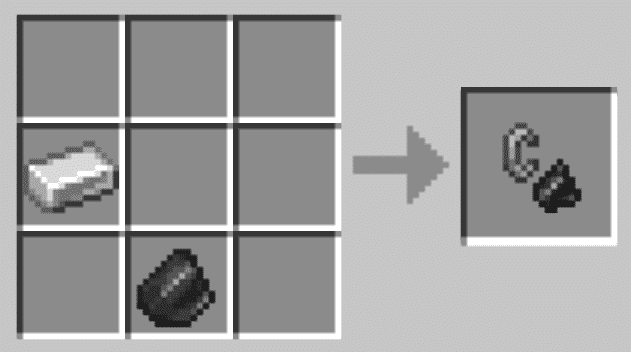Flint and Steel can be crafted by using 1x Iron Ingot and 1x Flint
