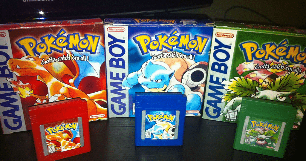 Gen 1: Red, Blue, Yellow