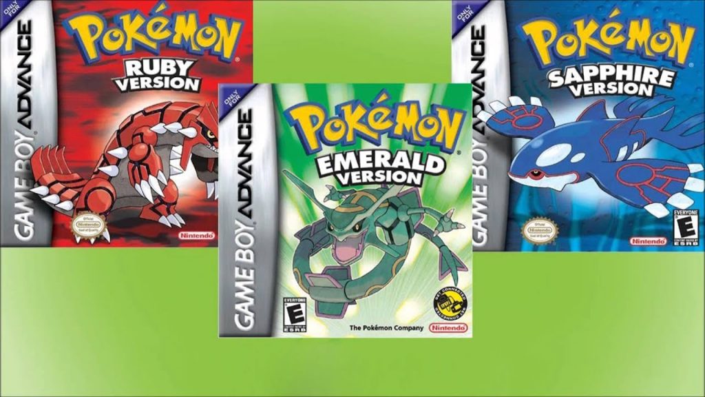 Gen 3: Ruby, Sapphire, Emerald