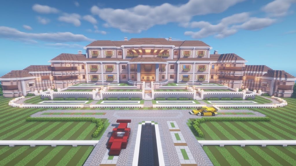 Huge Realistic Minecraft Mansion