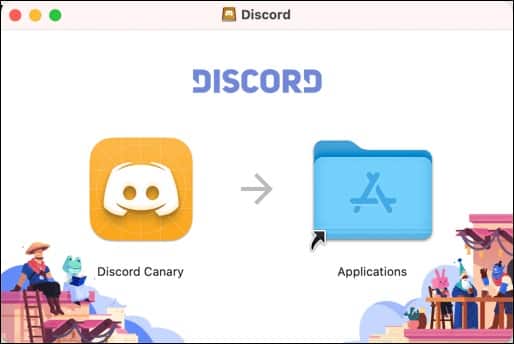 Install Discord Canary Client on Mac