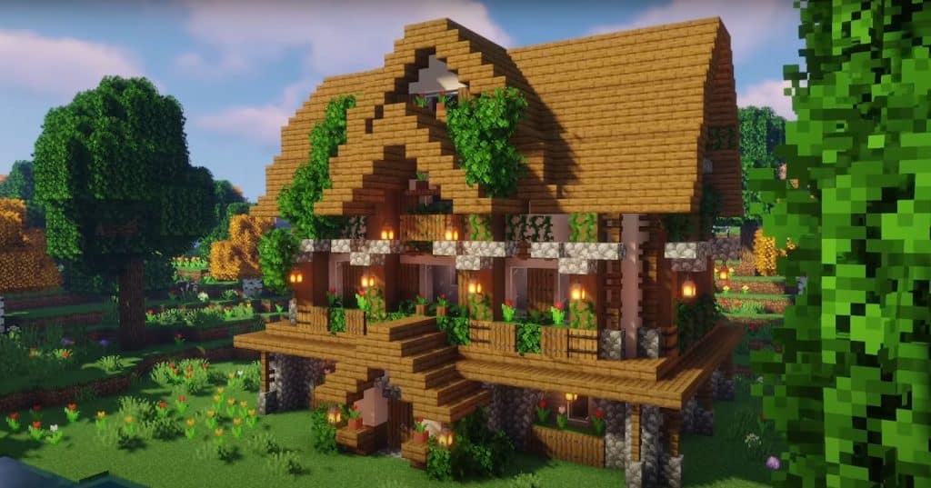 Large Cozy Cottage Minecraft