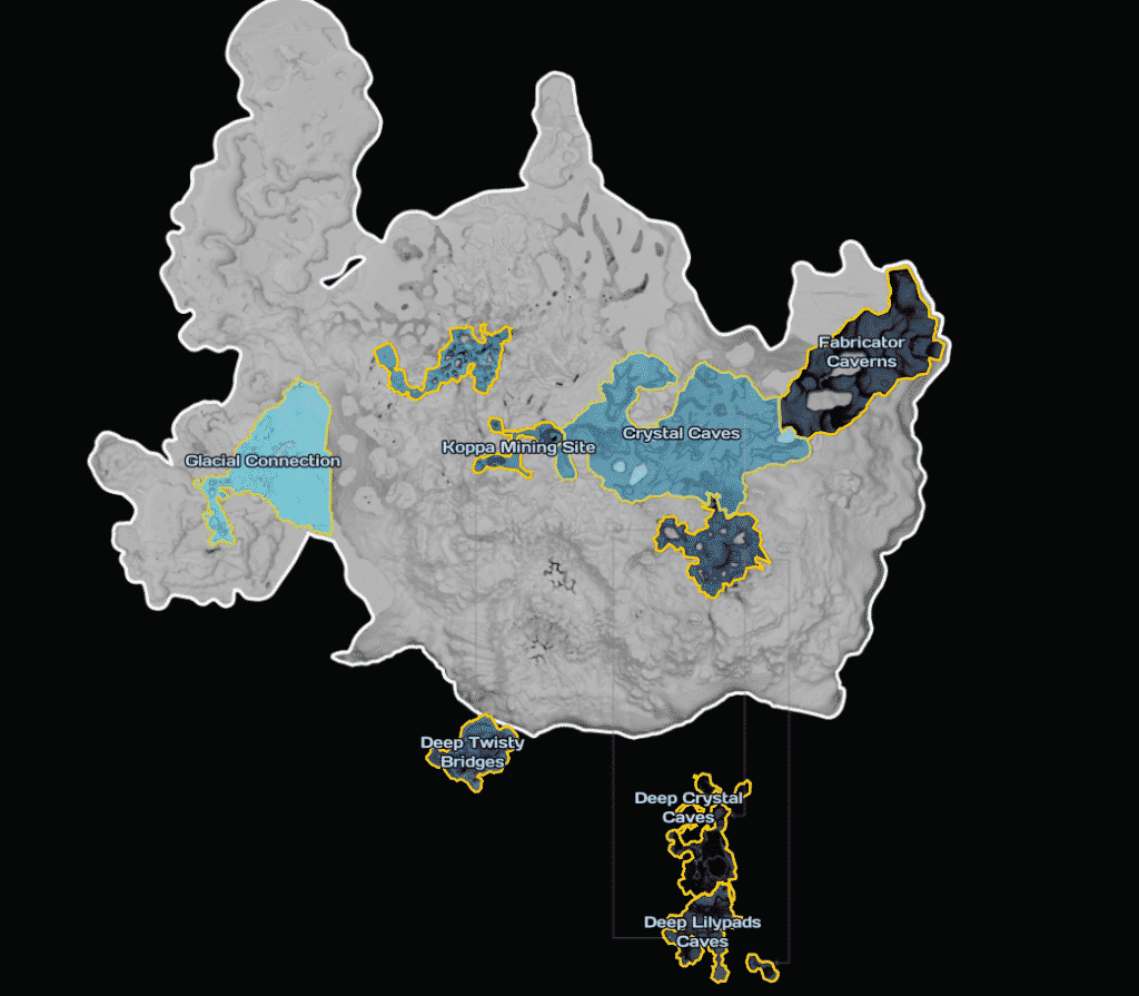 Lead has important materialland in the Subnautica map