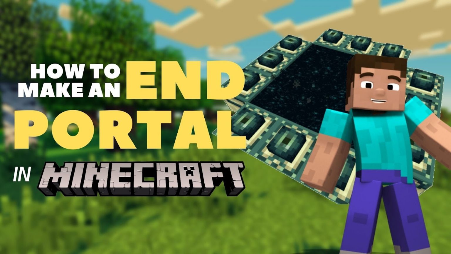 Make an End Portal in Minecraft