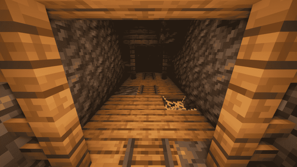 Planks in generated structures in Minecraft