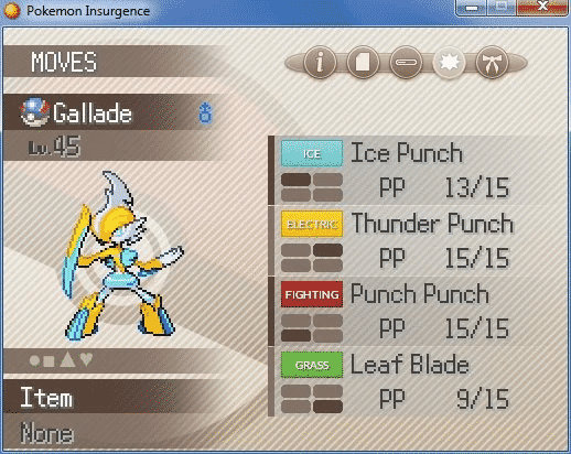 Pokemon Insurgence Custom Move