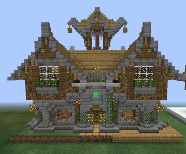 Sandstone Mansion Minrcraft