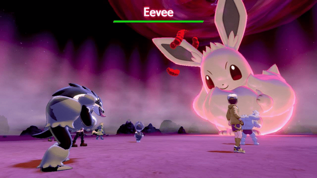 Shiny Gigantamax Eevee